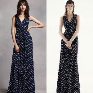 Vera Wang polka dots dress